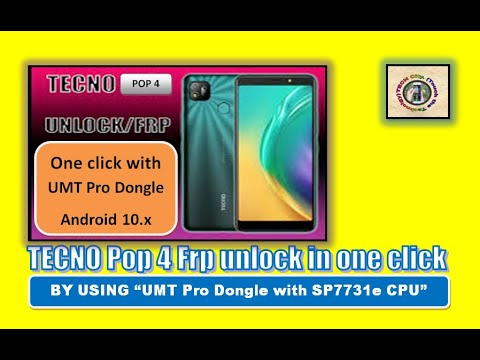 TECNO Pop 4 Frp unlock in one click with UMT Pro dongle TECNO Pop 4 Frp unlock in one click with UMT Pro dongle