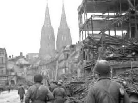 US 3rd Armored Division in Cologne, World War II