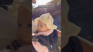 3 Months Old - Wearing My Baby Shivon
