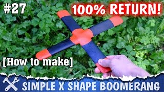 DIY boomerang - how to make it