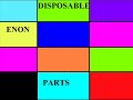 Enon - Disposable parts