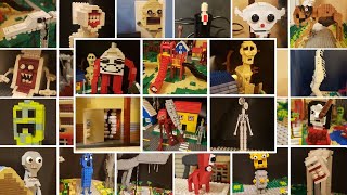 All LEGO TREVOR HENDERSON creatures | Trevor Henderson’s Creepy World Compilatio