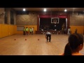 NYC SOCIAL: Dodgeball HogsInYoFace(safety orange) VS Tone Rangers (lime) 02/21/2013