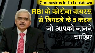 Coronavirus Lockdown:RBI Governor का ऐतिहासिक कदम, Home Loan, Car Loan, EMI पर दी छूट,Repo Rate घटाई