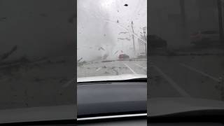 Tornado In Palm Beach, Florida. April 2023