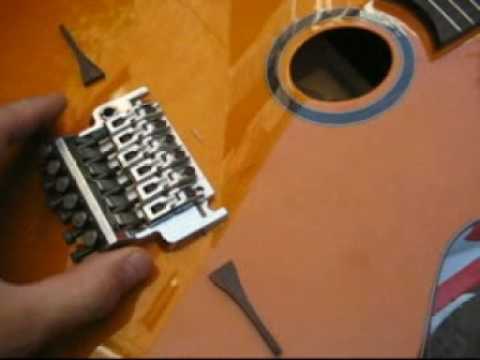 Gypsy Guitar With Floyd Rose Tremolo by Carlos Vamos PART 1