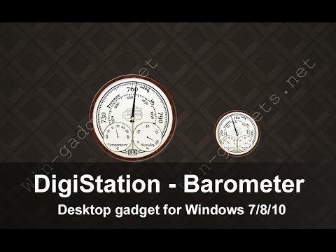 Гаджеты для windows 7 барометр Гаджеты для windows 7 барометр