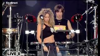 Shakira - La Tortura Live 8 2005