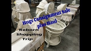 Huge Children's Consignment Sale! Reborn Baby Shopping! Plus Haul! Price Savings Revealed!