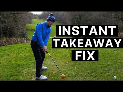 PERFECT GOLF SWING TAKEAWAY DRILL - For Your Driver & Irons