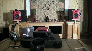 Fiio Dm13 Cd Player-Aptx Bluetooth4.4 Balanced Out Test-Kanto Yu4 Bt Speakers-Joe Walsh D 4U