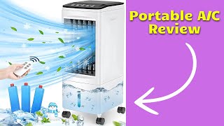 Portable Air Conditioner Review Fast Cooling & 3-In-1 Design Evaporative Air Cooler With Remote