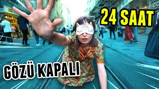 24 SAAT BOYUNCA HİÇBİR ŞEY GÖRMEDEN YAŞADIM (Sokakta Gözü Kapalı Dolaşmak)