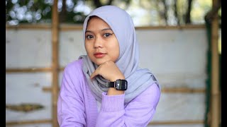 Hairplay Playing With Hijab Bun Hair, Short Hair For Students