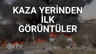 Ağrıda Yolcu Otobüsü Tankerle Çarpıştı