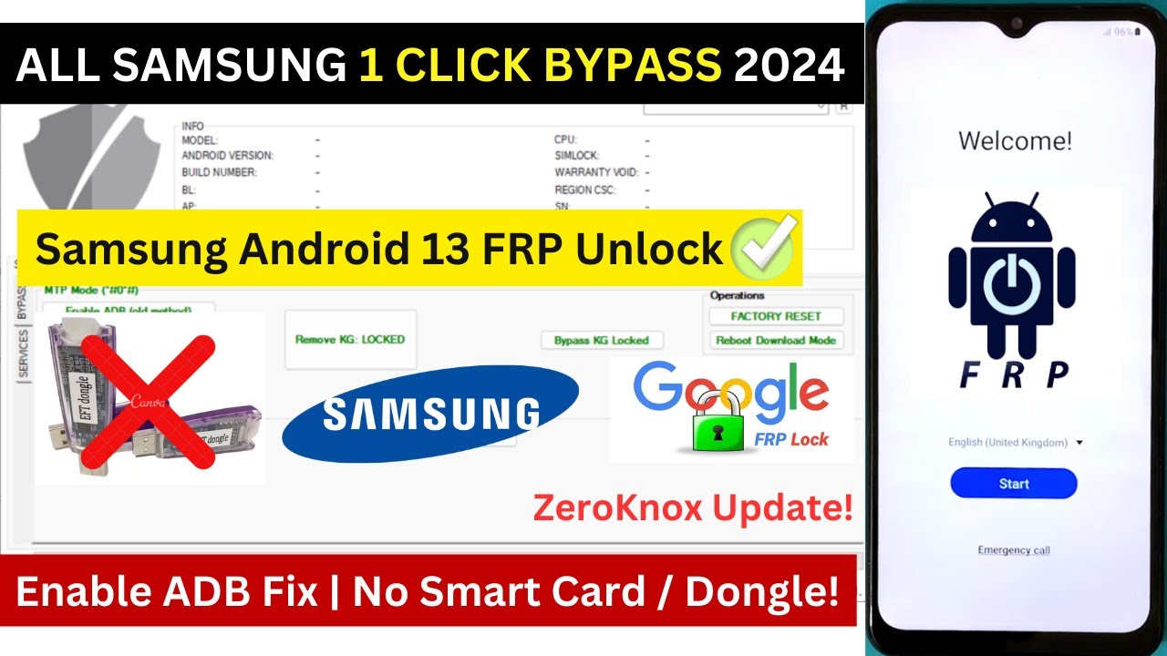 All Samsung FRP Bypass 2023/24 Android 11,12,13 | All Samsung FRP Bypass 2023/24 Android 11,12,13 |