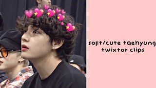 soft/cute taehyung twixtor clips #1
