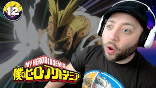 MY HERO ACADEMIA Season 1 Episode 12 REACTION "All Might"