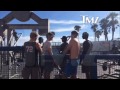 Alex Pettyfer -- Heated Argument with Bodybuilders at Venice Beach
