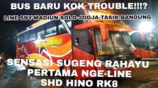 Sensasi Bus Keren Sugeng Rahayu SHD Hino Rasa SCANIA Terbaru !!!
