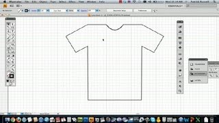 How to Draw a T-Shirt in Illustrator : Using Adobe Illustrator