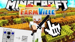 HILARIOUS ANIME MOD SWORD w/ TEWTIY - MINECRAFT MODDED FANTASY FARMING MINIGAME - FARMVILLE
