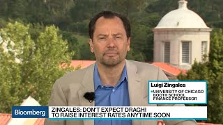 ECB Probably a Year Away From Hiking Rates, Says Zingales