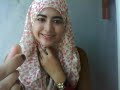 image 10 Hijab Tutorial Flowery Scarf Natasha Farani
