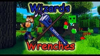 Minecraft|Wizards and Wrenches S1E3| Thaumcraft Powers Activate