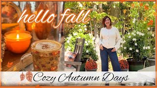 New Cozy Fall Vlog Fall Outfits Im Loving Pumpkin Maple Latte & Easy Party Recipe