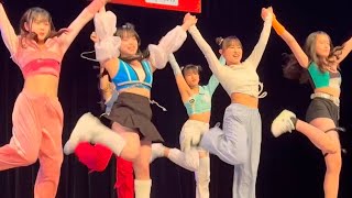 横　Dance&Cheer Sayaka Crew① 230611 広島Ffダリアステージ/Nttクレドホール
