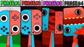 All Phases In New Incredibox Sprunki Oc Of Nintendo Switch From Phase 1 To Phase 4
