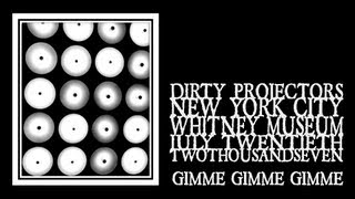 Watch Dirty Projectors Gimme Gimme Gimme video