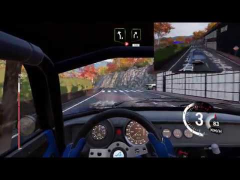V-Rally 4 Renault Alpine A110 - Japan Rally - Cockpit and Chase Cam view