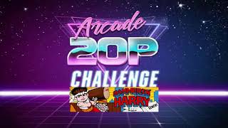 Retrotech100 Arcade 20P Challenge Hammerin Harry