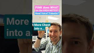 How Pink Sings High Notes In Never Not Going To Dance Again