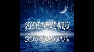 Sanatseverler Sokağı - Geceye Bir Söz Bırak Etkinliği