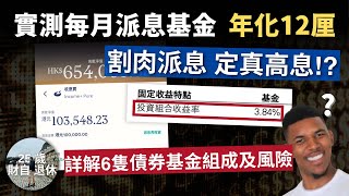 實測12厘派息基金被動收入大爆發 定割肉假派息? 詳解Syfe收息寶6隻債券基金 減息週期可以賺息賺價?