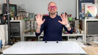 Glassboardstudio.com Glass-board update/review with 25% off discount code. (A Dude's Craft Room)