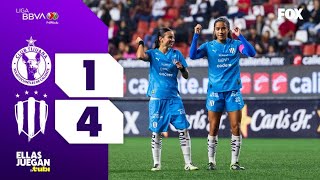 Tijuana 1-4 Monterrey Resumen Liga Mx Femenil Apertura 2025 Jornada 15