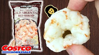 Kirkland Raw Tail-Off Wild Argentine Red Shrimp - Costco Product Review