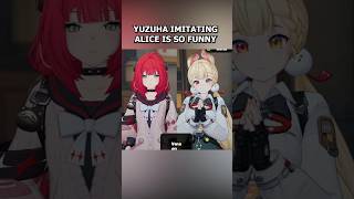 Yuzuha Tries To Imitate Alice Cute Voice