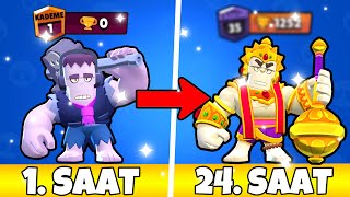 24 Saat Vanara Frank İle Elmas Cezali Challange 5 Zorlu Görev Brawl Stars