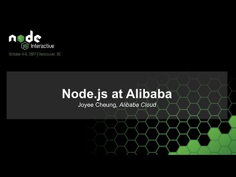 VIDEO : node.js at alibaba [a] - node.js atnode.js atalibaba[a] - joyee cheung,node.js atnode.js atalibaba[a] - joyee cheung,alibabacloud in this talk i will cover the story of node.js atnode.js atnode.js atalibaba[a] - joyee cheung,node. ...