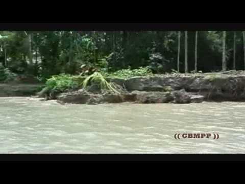 River Erosion and Village Life with the River of Meghna in Bangladesh