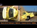 Beamng Drive Vs Real Life Car Crash Testing Game Vs images Beamng Drive Vs Real Life Car Crash Testing Game Vs