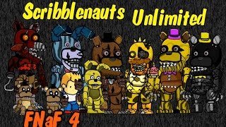 how to make fnaf characters in scribblenauts how to make fnaf characters in scribblenauts