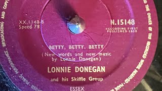 Watch Lonnie Donegan Betty Betty Betty video