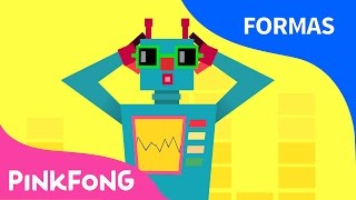 Robot Cuadrado Formas Pinkfong Canciones Infantiles