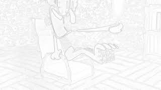 Spongebob Squarepants Squids Day Off Sketch
